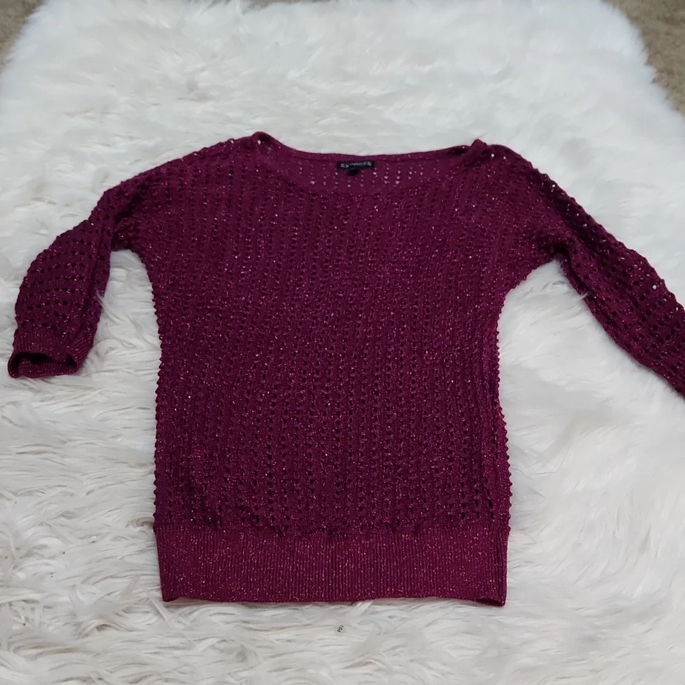 Express crochet sweater- extra small